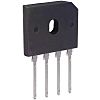 Fagor Electronica 整流用 ブリッジダイオード 単相 6A, 1000V, 22.3 x 3.56 x 18.8mm, GBU607G TU