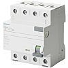 Siemens RCCB, 4 Poler, Type A, 40A, 30mA Sentron