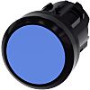 Siemens SIRIUS ACT Series Blue Latching Push Button, 22mm Cutout, IP66, IP67, IP69K