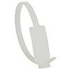 Legrand Cable Tie, Self Lock Head, 180mm x 4.6 mm, Natural Polyamide, Pk-100