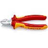 Knipexサイドカッター ニッパー 全体長さ：160 mm 最大切断能力：4mm, 70 06 160
