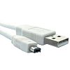 RS PRO USB 2.0, Male USB A to Male Mini USB B, 3m