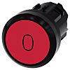 Siemens SIRIUS ACT 3SU10 Series Red Momentary Push Button Head, 22mm Cutout, IP66, IP67, IP69K