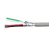 Alpha Wire データケーブル,2ペアAWG22 遮蔽 304.8m Alpha Essentials Communication & Controlシリーズ