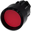 Siemens SIRIUS ACT 3SU10 Series Red Momentary Push Button Head, 22mm Cutout, IP66, IP67, IP69K