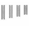 RS PRO Unperforated DIN Rail, Top Hat Compatible, 218mm x 35mm x 7.5mm