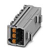 Phoenix Contact PTMC Series PTMC 1,5-3 /BK Pluggable Terminal Block, 17.5A, 14 → 26 AWG Wire, Push In Termination