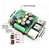 52Pi Raspberry Pi HAT, HiFi AMP Hat 、 Raspberry Pi 用 25 W アンプ搭載, オーディオ, HAT, MS102