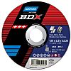 Norton Cutting Disc Aluminium Oxide Cutting Disc, 180mm x 2.5mm Thick, P24 Grit, 5 in pack