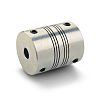 Ruland Beam Coupling, 25mm Outside Diameter, 9.525mm Bore, 31.8mm Length Coupler