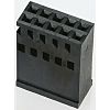 TE Connectivity, AMPMODU Female Connector Housing, 2.54mm Pitch, 8 Way, 2 Row