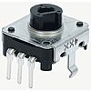 Alps Alpine 24 Pulse Incremental Mechanical Rotary Encoder with a 6 mm Hollow Shaft (Not Indexed), Through Hole