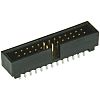 Molex ストレート 基板接続用ピンヘッダ 24極 2.54mm 2列, スルーホール実装