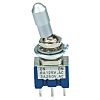 Nidec Components トグルスイッチ, On-On, SPDT, 25 mA @ 20 V dc, PCB