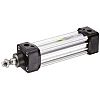 Parker Pneumatic Profile Cylinder - 40mm Bore, 50mm Stroke, P1D Series, Double Acting