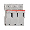 Mersen 125A Rail Mount Fuse Holder for 22 x 58mm Fuse, 3P, 690V ac