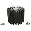 Intelligent LED Solutions ヒートシンク 高さ：40mm, ILA-HSINK-STAR-50X40MM-BLK-K