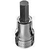 Facom 1/2 in Drive Bit Socket, Hex Bit, 6mm, 60 mm Overall Length