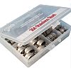 Jubilee 32 Piece Stainless Steel Worm Drive Hose Clip Kit, 9.5 → 12mm and 30 → 40mm Inside Diameter