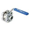 Spirax Sarco Stainless Steel Reduced Bore, 3 Way, Ball Valve, BSPP 3/4in