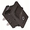 日本電産コパル電子 ロッカースイッチ, On-Off, SPST, 10 A @ 125 V ac、5 A @ 250 V ac, パネル