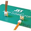JST トップエントリー 基板接続用ピンヘッダ 3極 1.0mm 1列, 表面実装