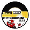 3M Scotch SUPREME Scotch 2903 Duct Tape, 50m x 48mm, Black