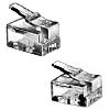 Hirose TM-P Series Male RJ22 Connector, Cable Mount 4 -Way