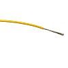 Fils de câblage RS PRO BS4808, 0,5mm², Jaune, 22AWG, 100m, 1 kV c.a.