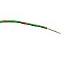 Fils de câblage RS PRO BS4808, 0,5mm², Vert/Rouge, 22AWG, 100m, 1 kV c.a.