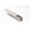 Betaduct 1046 Grey Slotted Panel Trunking - Open Slot, W37.5 mm x D37.5mm, L2m, PVC