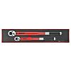 Teng Tools Click Torque Wrench, 20 → 110 Nm, 40 → 210 Nm, 1/2 in, 3/8 in Drive, Square Drive