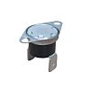 RS PRO Bi-Metallic Thermostat, Opens at 75°C, Closes at 60°C, +150°C Max, NO, Automatic Reset, Fixed Mount