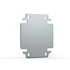 nVent HOFFMAN BMP Series Mild Steel Mounting Plate, 2mm H, 370mm W, 275mm L