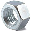 RS PRO Steel Hex Nut, 3/8-24in