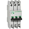 Schneider Electric Multi 9 MCB Mini Circuit Breaker, 3P, 20A Curve C, 277V AC