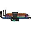Wera 9 piece L Shape Metric Hex Key Set, 1.5 - 2 - 2.5 - 3 - 4 - 5 - 6 - 8 - 10mm