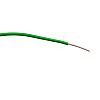 RS PRO Green 0.3mm² Hook Up Wire, 1/0.6 mm, 100m, PVC Insulation