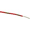 RS PRO Green/Red 0.5mm² Hook Up Wire, 16/0.2 mm, 100m, PVC Insulation