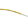 RS PRO Green/Yellow 0.5mm² Hook Up Wire, 16/0.2 mm, 100m, PVC Insulation