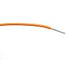 RS PRO 0,75 mm2 Orange PVC Monteringsledning, ledertråde: 24/0,2 mm, 1000 V ac, 100m