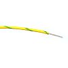 RS PRO Green/Yellow 0.75mm² Hook Up Wire, 24/0.2 mm, 100m, PVC Insulation