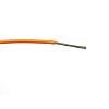 RS PRO Orange 1mm² Hook Up Wire, 32/0.2 mm, 100m, PVC Insulation