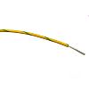 RS PRO Green/Yellow 1mm² Hook Up Wire, 32/0.2 mm, 100m, PVC Insulation