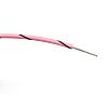 RS PRO Pink/Black 0.22mm² Hook Up Wire, 7/0.2 mm, 100m, PVC Insulation