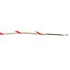 RS PRO Red/White 0.22mm² Hook Up Wire, 7/0.2 mm, 100m, PVC Insulation