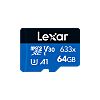Lexar 64 GB Industrial MicroSDXC Micro SD Card, UHS-I