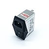 RS PRO IECインレット, 4A 250 V ac, 2ヒューズ 2極 シャーシマウント