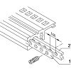 nVent SCHROFF サーバーラックレール, ストリップ, アルミニウム, 30845-253