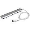 StarTech.com USBハブ, 7ポート, USB A, AC Adapter, ST73007UA